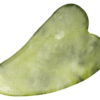 Jadeitowe gua-sha do masażu wraz z mapą masażu - obrazek 4