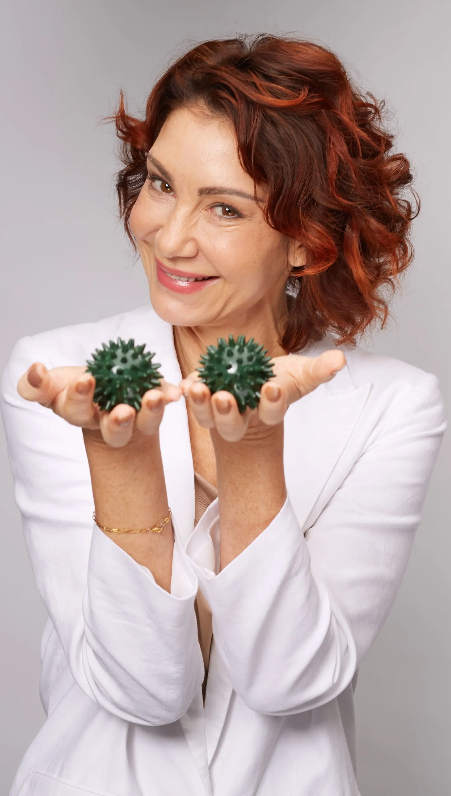 Exclusive facial massage hedgehogs (1 pair)